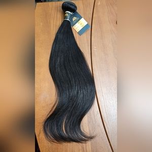 Human Hair Extensions 22" Natural black
